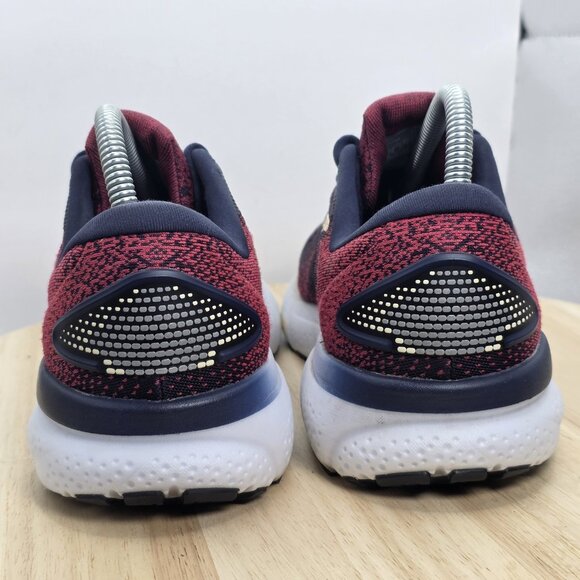 Brooks Ghost 16 Women's Blue Pink White Peacoat Running Shoes Size 8.5 D Wide - Picture 6 of 10